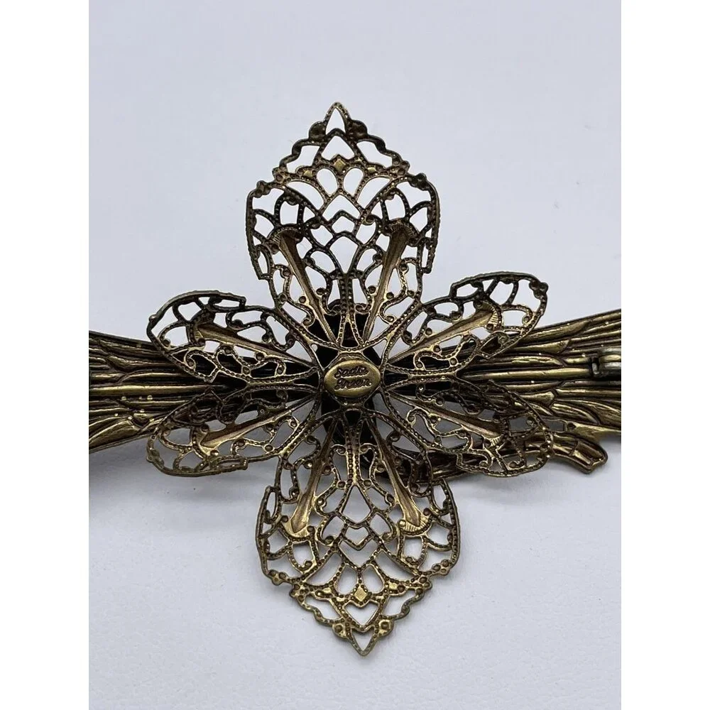 Vintage Sadie Green Signed Dragonfly Brooch Pin
